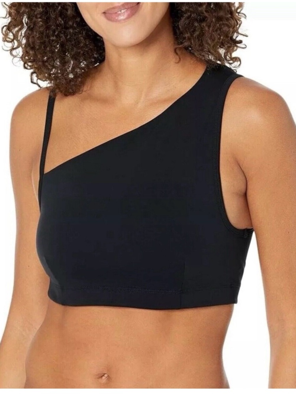 NWOT Sweaty Betty Asymmetric Sculpt Black and Green Tie-Dye Sports Bra sz XXL/1X